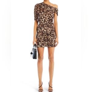 NWT $348 SER.O.YA Raja Mini Dress in Spotted Bengal Size Small